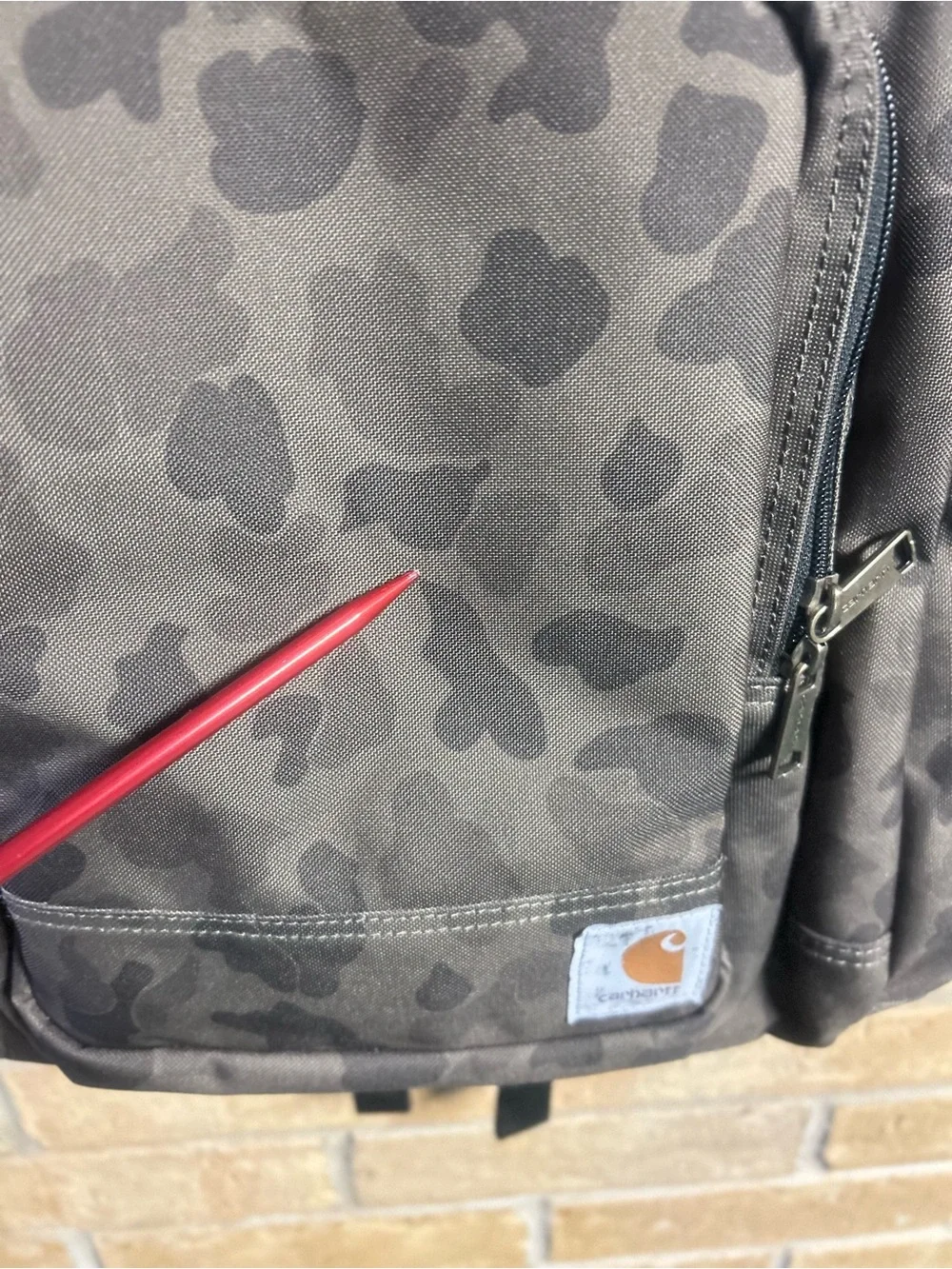 Carhartt  Backpack Green Camouflage Travel Outdoor Camo